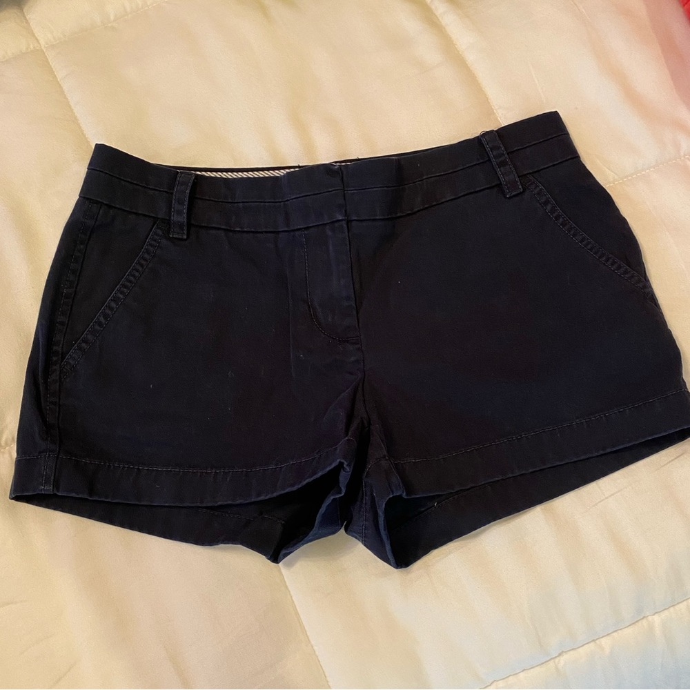 J Crew Navy Chino Short Size 2